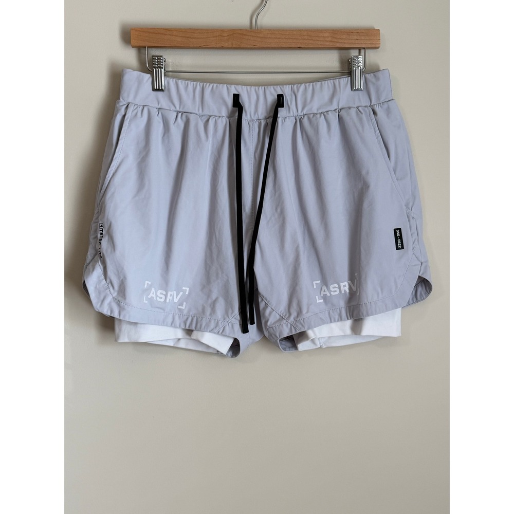 ASRV Tetra-Lite 5" Liner Shorts Mens Large Slate Gray Training Gym DSG-0622